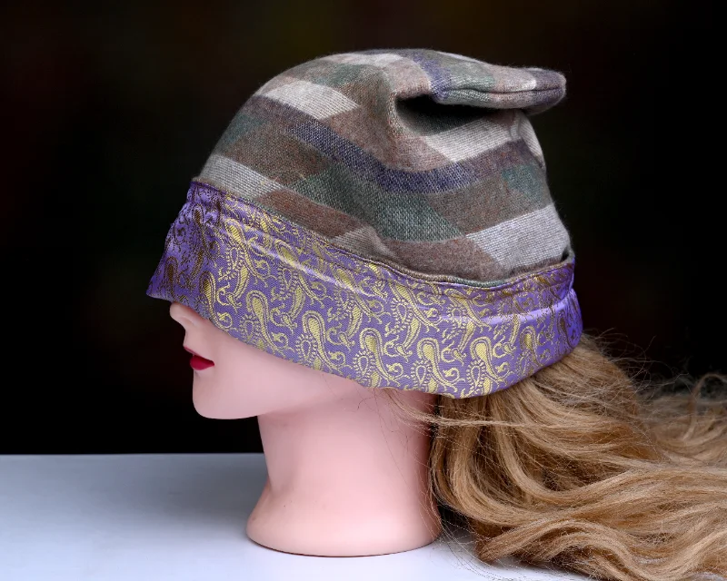 Army themed Cashmere with Silk